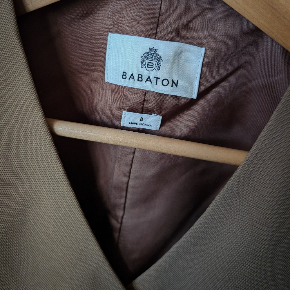 Artizia | Babaton Wool Twill Button-up Evaluate Vest - Size 8 - Picture 4 of 11